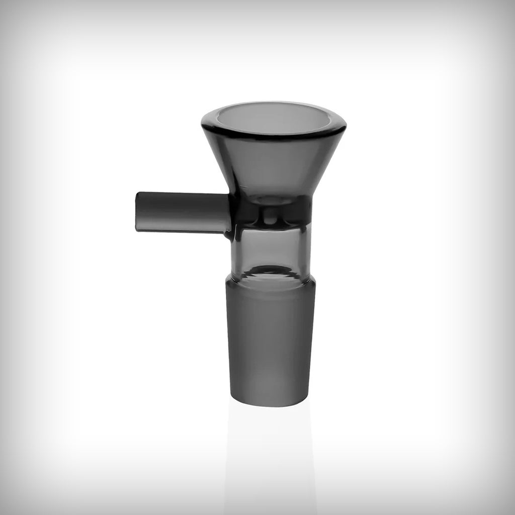 Prism 18mm bowl in Midnight black borosilicate glass