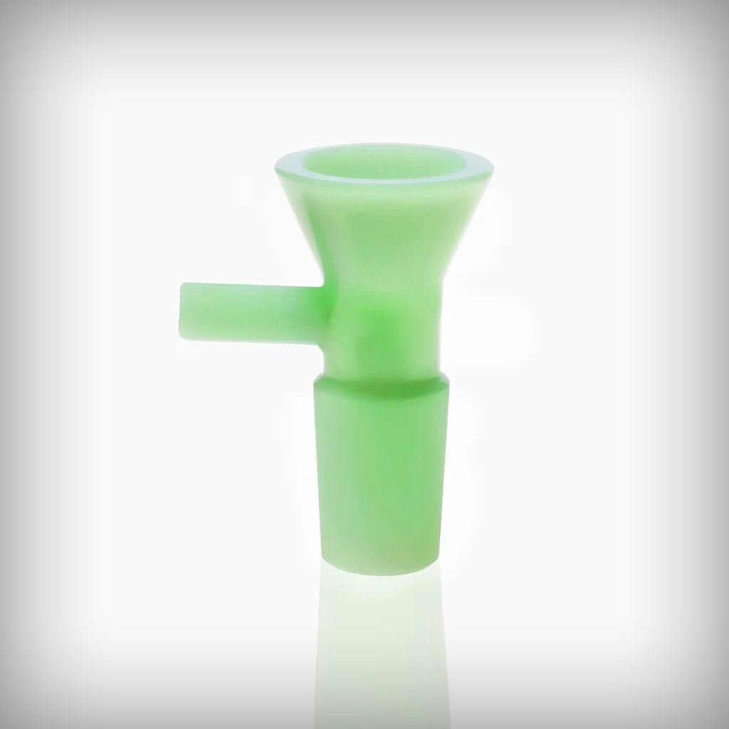 Prism 18mm bowl in Mint green borosilicate glass