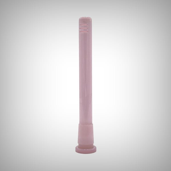 Prism 18mm to 14mm glass downstem dimensions showing 120mm past the joint