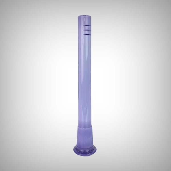 Prism 18mm to 14mm glass downstem in Bubblegum