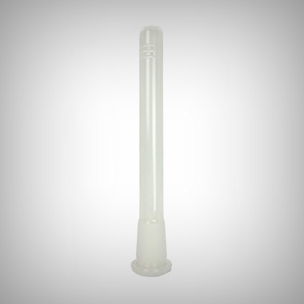 Prism 18mm to 14mm glass downstem in Pink Lemonade
