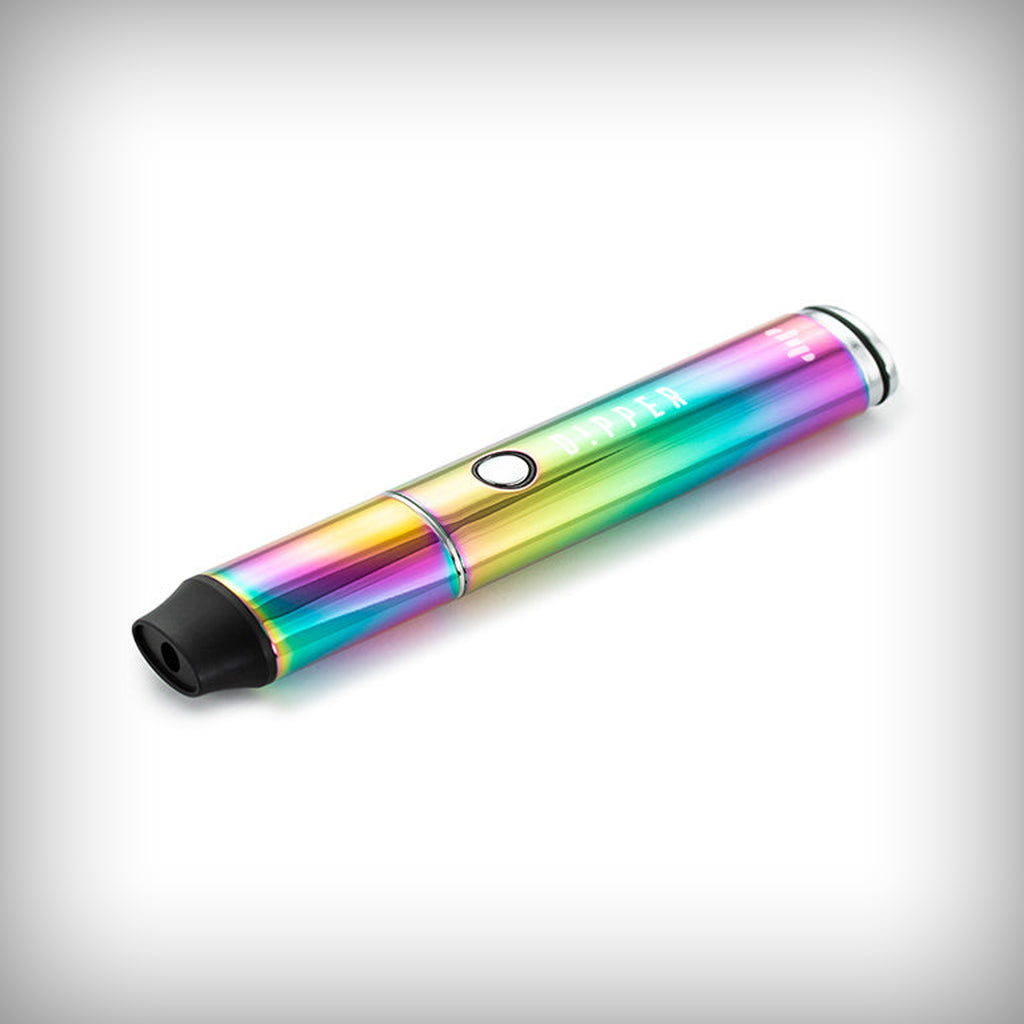 Rainbow Dip Devices Dipper portable vaporizer angled side view