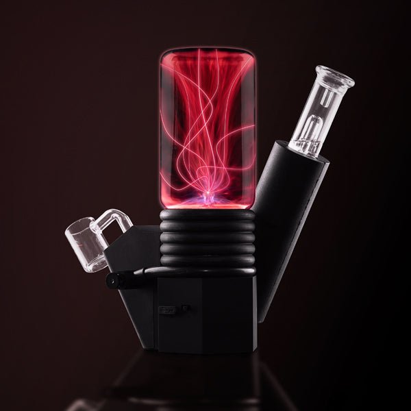 Rechargeable plasma dab rig with silicone and glass construction
