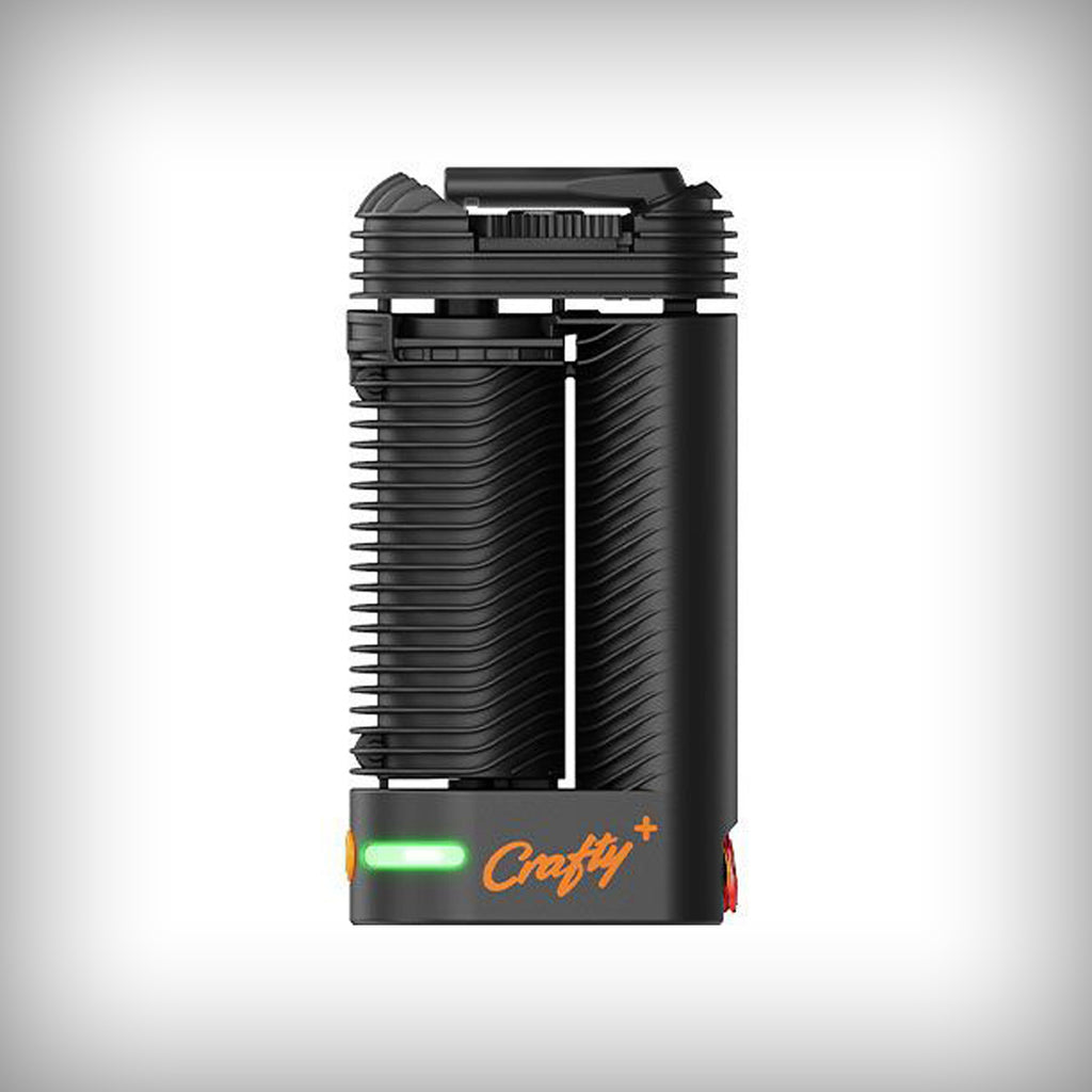 STORZ & BICKEL CRAFTY+ dry herb vaporizer front view with status light