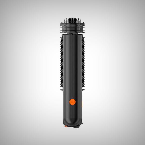 Side view of STORZ & BICKEL MIGHTY+ Vaporizer showing the USB-C charging port