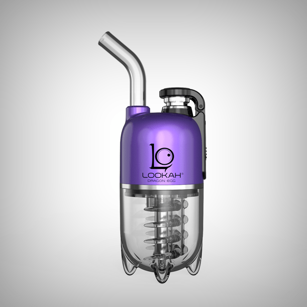 Side view of the LOOKAH Dragon Egg electric dab rig