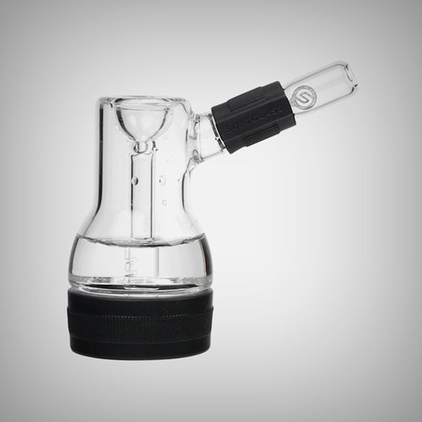 Softglass Core Bubbler compact water pipe with percolator