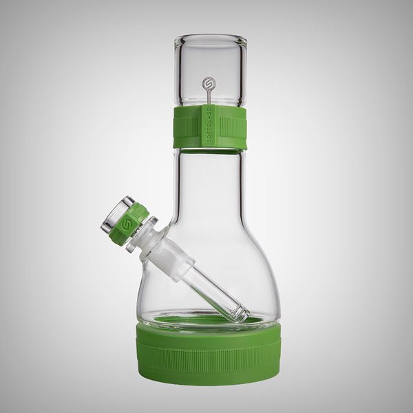 Softglass Core Water Pipe complete kit with downstem and accessories