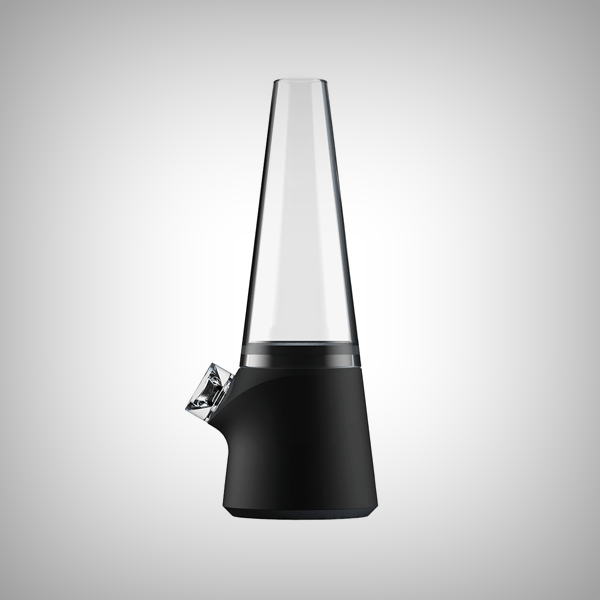Softglass Totem Standard water pipe with weighted silicone base