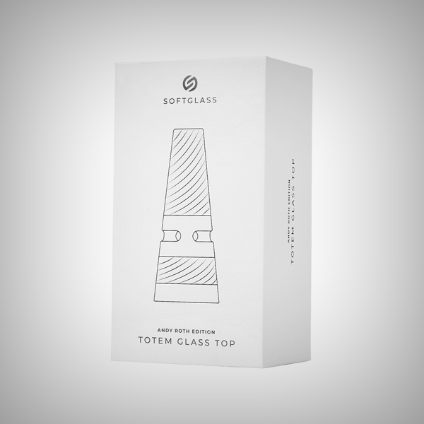 Softglass Totem modular water pipe with interchangeable components