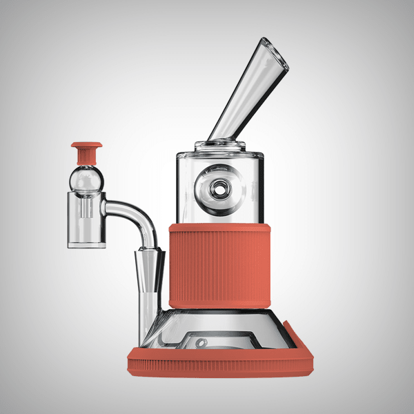 Softglass dab rig kit with quartz bucket