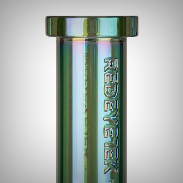 Terminator Prismatic water pipe with metallic iridescent finish