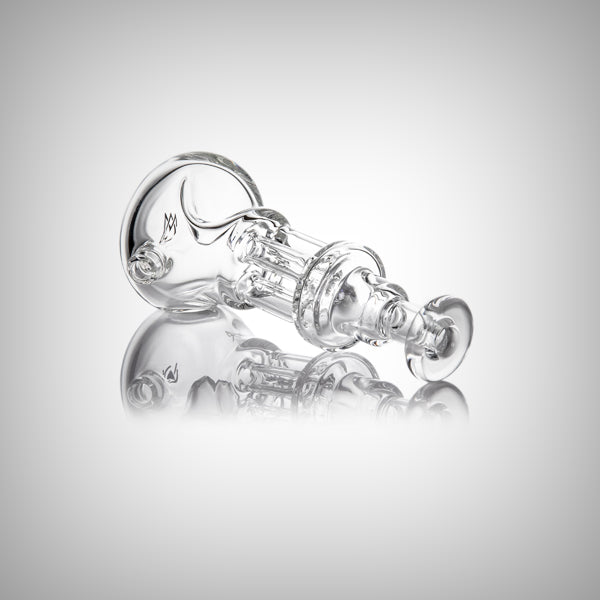 Tetra Spoon Pipe with left-side carb and deep bowl