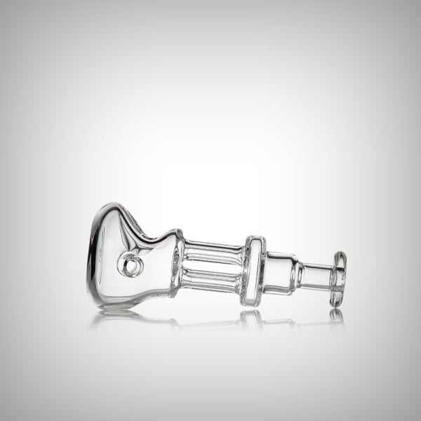 Tetra glass pipe with smooth airflow design