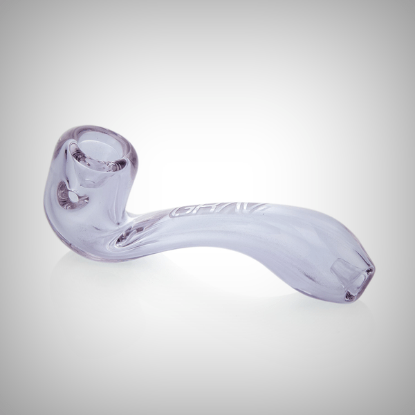 Thick glass GRAV Sherlock smoking pipe