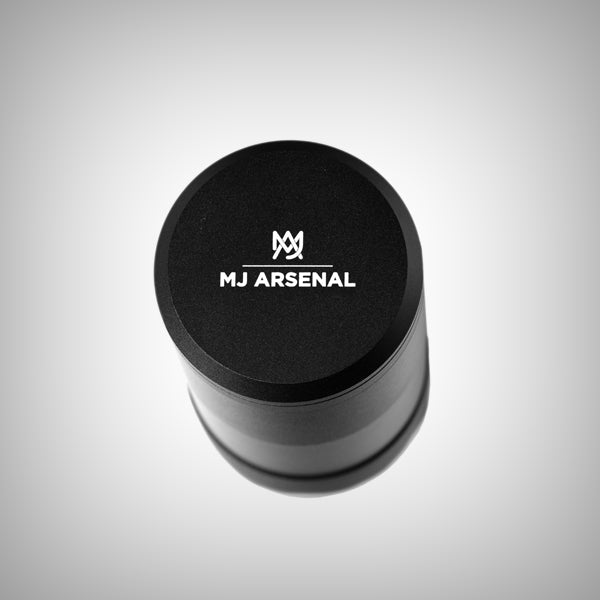 Top view of MJ Arsenal Capsule with MJ Arsenal logo on black cap