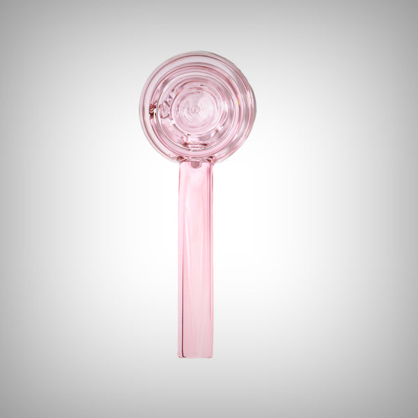 Top view of pink NWTN Home Vesper Hand Pipe