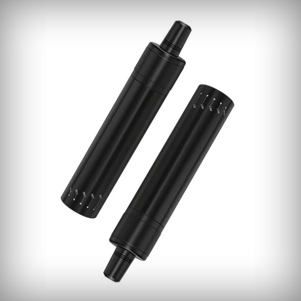 Two black VIVANT VLeaF components shown side by side