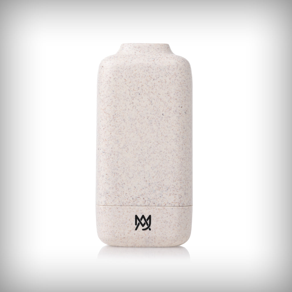 White MJ Arsenal Houdini Bio smoke filter with small brand emblem near the bottom