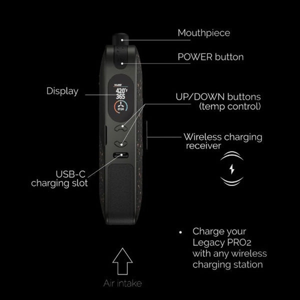 AirVape Legacy PRO 2 Hybrid Vaporizer by Apollo | Vaporizer | 421Store online smoke shop