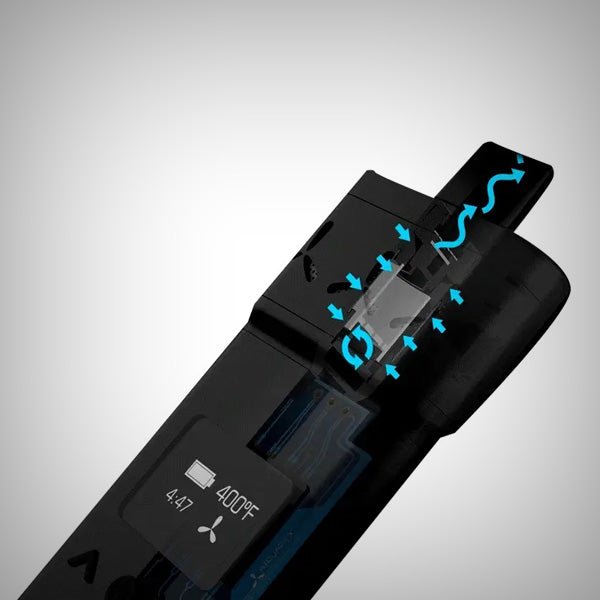 AirVape X Dry Herb Vaporizer + Glass Bong Adapter by Apollo | Vaporizer | 421Store online smoke shop