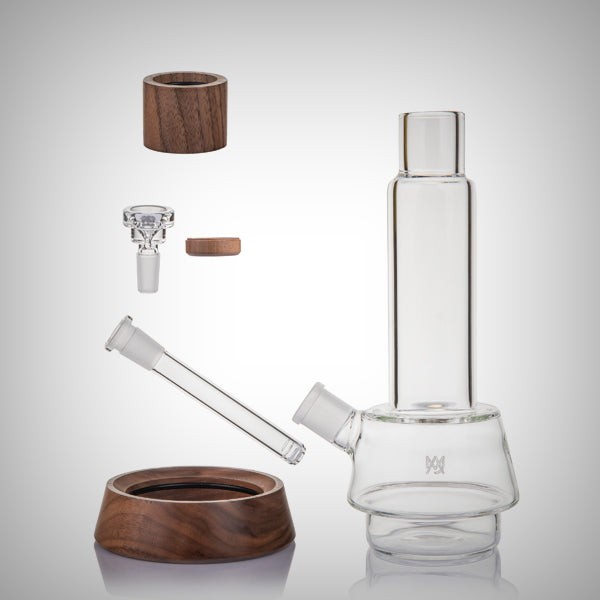 MJ Arsenal Alpine Lookout Water Pipe with Walnut Accents