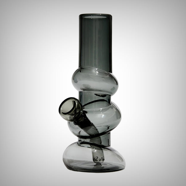 Bangle Bong made from borosilicate glass with integrated percolator