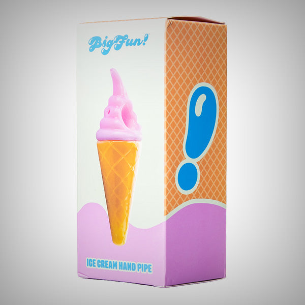 BIGFUN! novelty hand pipe with textured cone-style base