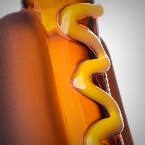 BIGFUN! Glizzy Hot Dog Hand Pipe | Borosilicate Glass by BIGFUN! | Bongs & Waterpipes | 421Store online smoke shop