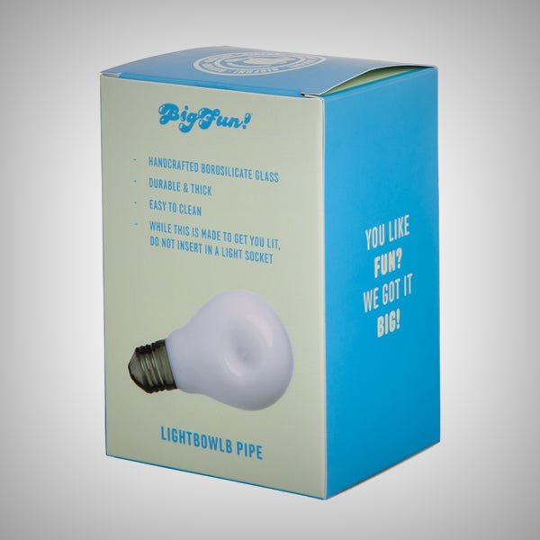 BIGFUN! LightBowlb Hand Pipe – Handcrafted Glass Pipe by BIGFUN! | Bongs & Waterpipes | 421Store online smoke shop
