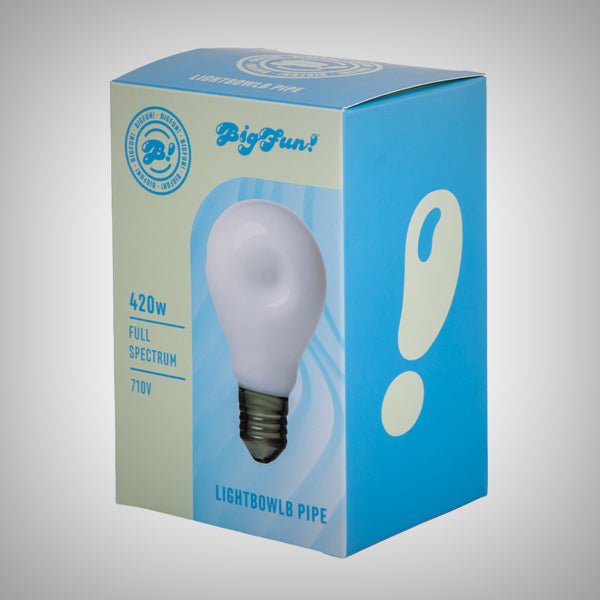 BIGFUN! LightBowlb Hand Pipe – Handcrafted Glass Pipe by BIGFUN! | Bongs & Waterpipes | 421Store online smoke shop