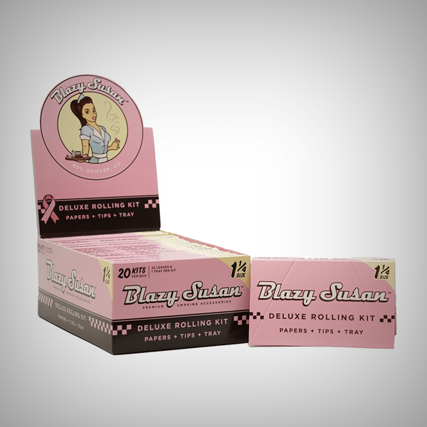 Blazy Susan's Pink Rolling Papers by Blazy Susan | Pre - Rolls | 421Store online smoke shop
