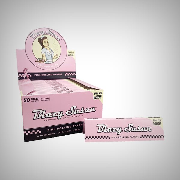 Blazy Susan's Pink Rolling Papers by Blazy Susan | Pre - Rolls | 421Store online smoke shop