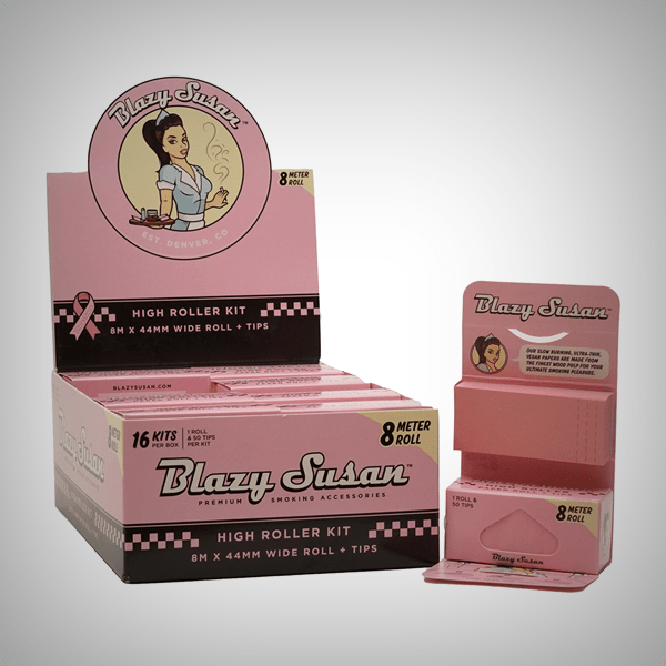 Blazy Susan's Pink Rolling Papers by Blazy Susan | Pre - Rolls | 421Store online smoke shop