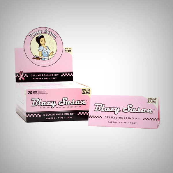 Blazy Susan's Pink Rolling Papers by Blazy Susan | Pre - Rolls | 421Store online smoke shop