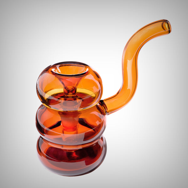 Bolla Bubbler glass bubbler by NWTN Home in clear borosilicate glass