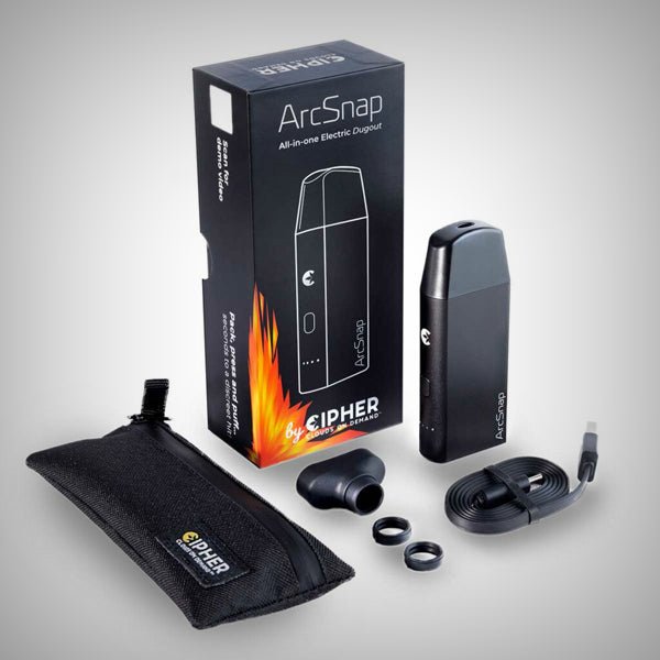 Cipher ArcSnap Electric Dugout – Windproof Electric One Hitter by Cipher | electric pipe | 421Store online smoke shop