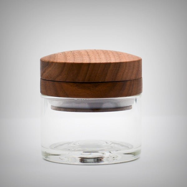 Cirrus Glass Grinder – 2.5” Premium Glass & Walnut Grinder (3 Styles) by Cirrus Glass | Smoking Accessories | 421Store online smoke shop