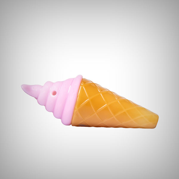 BIGFUN! Mint Ice Cream Hand Pipe with cone-inspired design