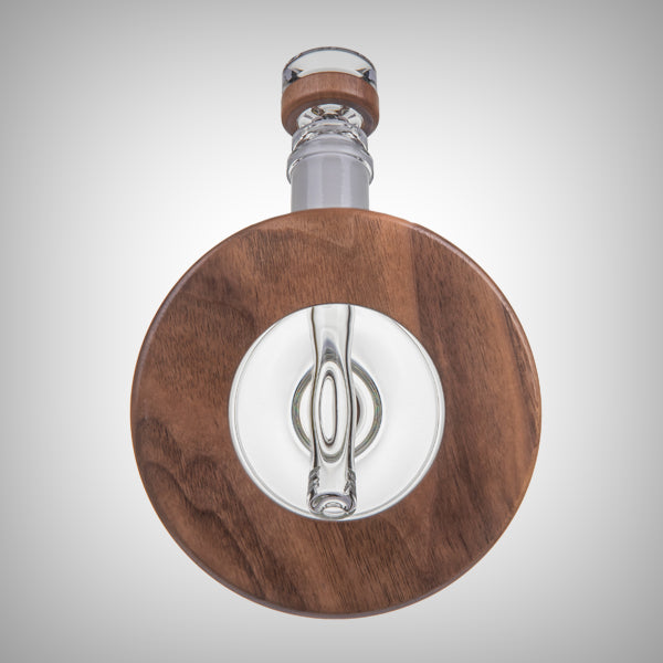 MJ Arsenal Alpine Lookout Water Pipe with Walnut Accents