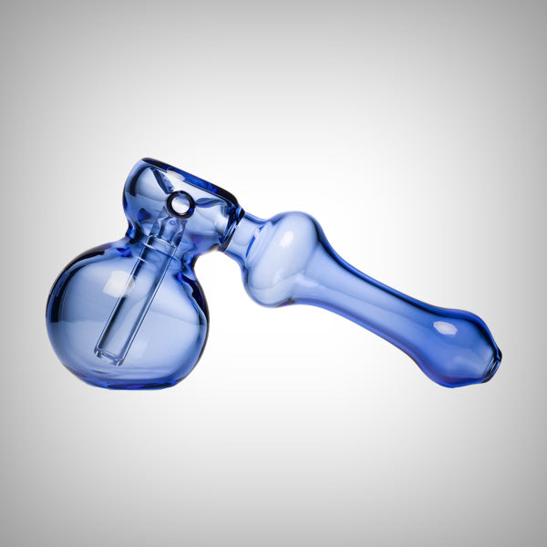 Human Grade Hammer glass bubbler with straight percolator