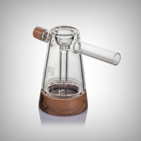 MJ Arsenal Mesa Bubbler with black walnut accents