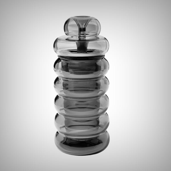 Memphis-inspired Bolla glass gravity bong