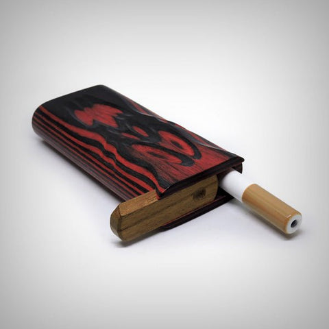 Exotic Wood Craft Dugout | Handcrafted Wooden Dugout Set by The Mill | Storage Solutions | 421Store online smoke shop