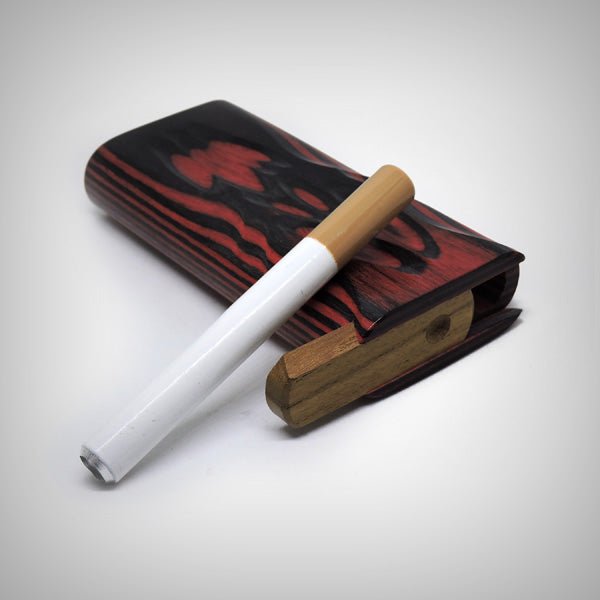 Exotic Wood Craft Dugout | Handcrafted Wooden Dugout Set by The Mill | Storage Solutions | 421Store online smoke shop