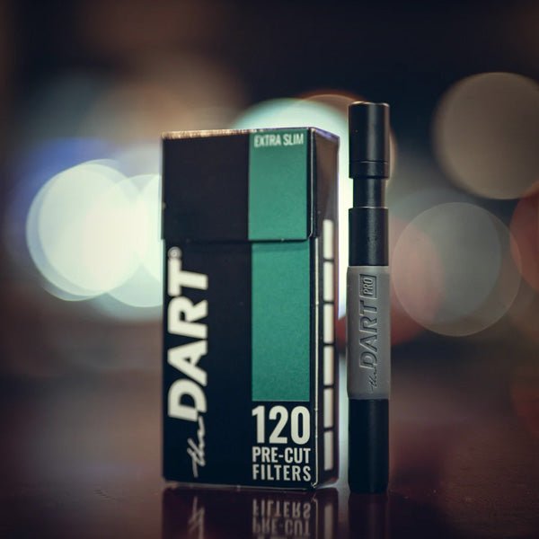 filtered one hitter pipe dart pro close up