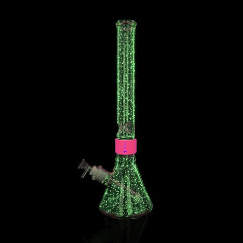 Glow Beaker Single Stack/double stack from Prism Waterpipes by Prism Waterpipes | glass bongs | 421Store online smoke shop