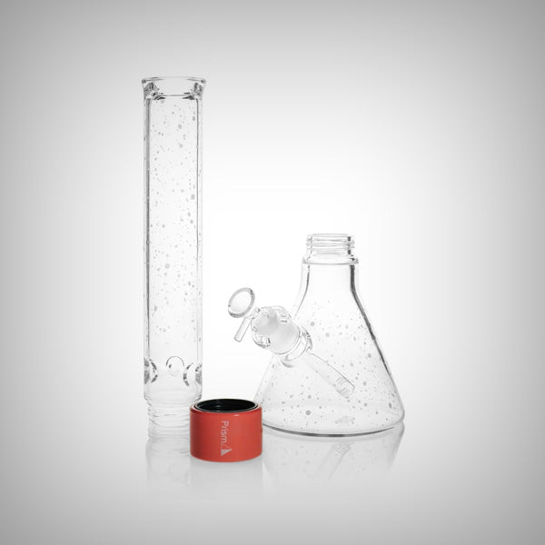Glow Beaker Single Stack/double stack from Prism Waterpipes by Prism Waterpipes | glass bongs | 421Store online smoke shop