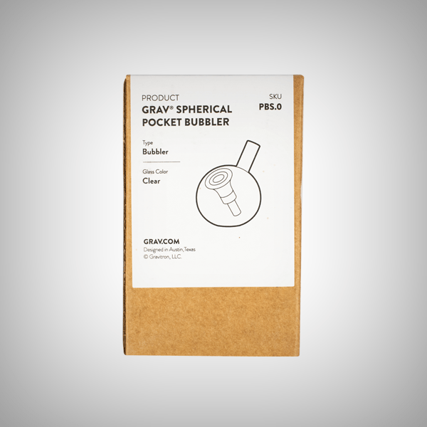 GRAV Labs Spherical Pocket Bubbler by Grav Labs | Bubblers | 421Store online smoke shop