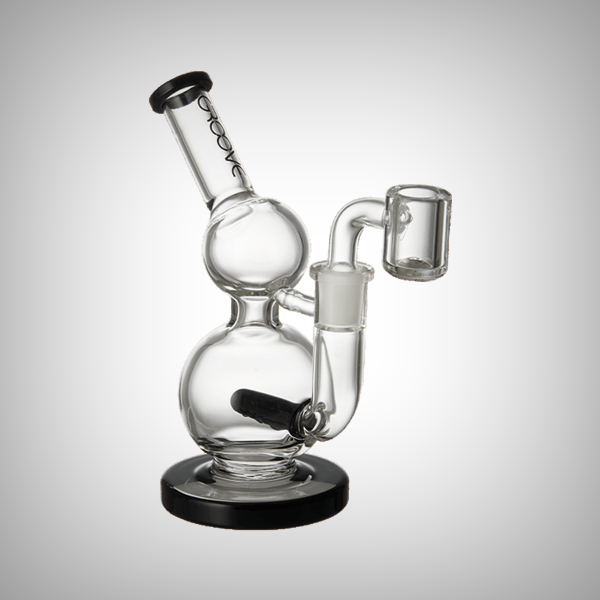 7 Groove Bubbler With Base Water Pipe